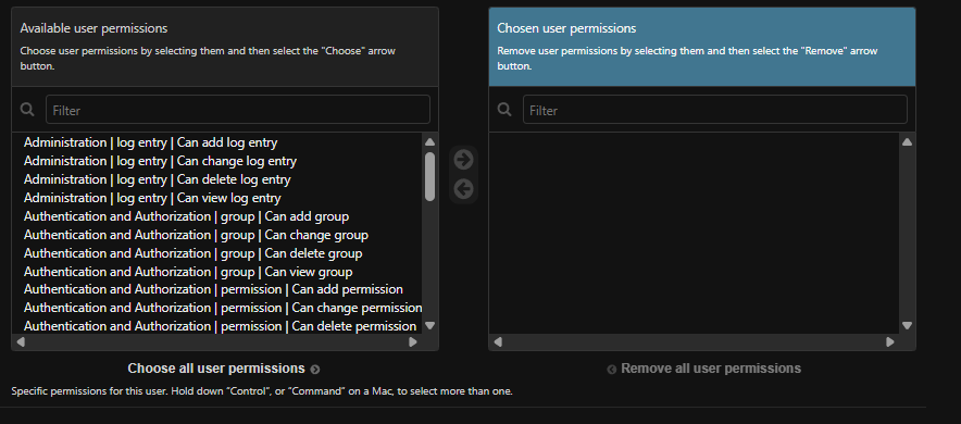 Panel de administrador: Asignar Roles a Usuarios